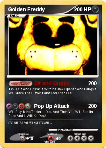 Pokemon Golden Freddy