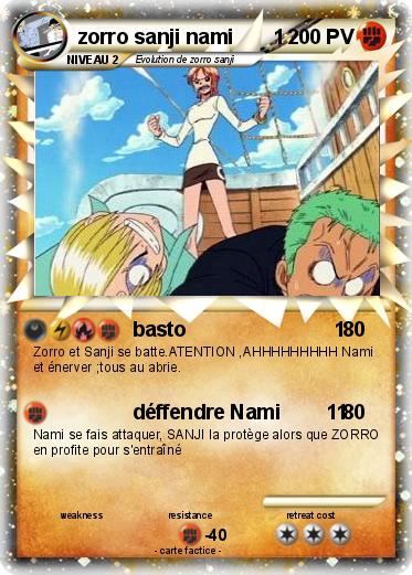 Pokemon zorro sanji nami       1