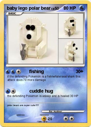 Pokemon baby lego polar bear