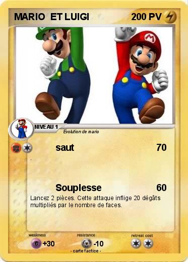 Pokemon MARIO  ET LUIGI