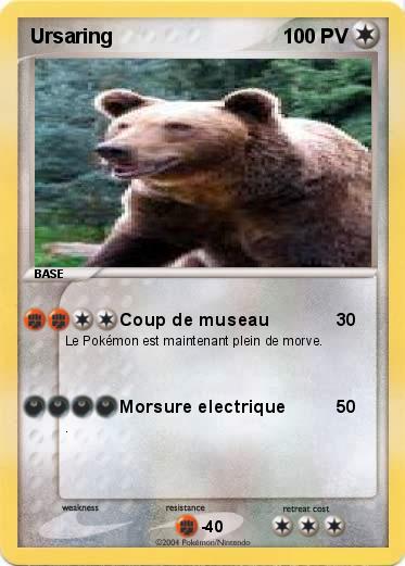 Pokemon Ursaring