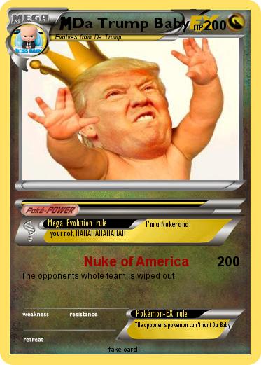 Pokemon Da Trump Baby