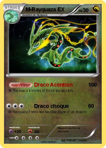 Pokemon M-Rayquaza EX