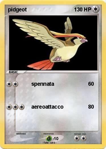 Pokemon pidgeot