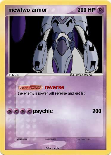 Pokemon mewtwo armor