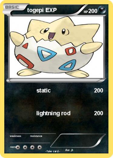 Pokemon togepi EXP