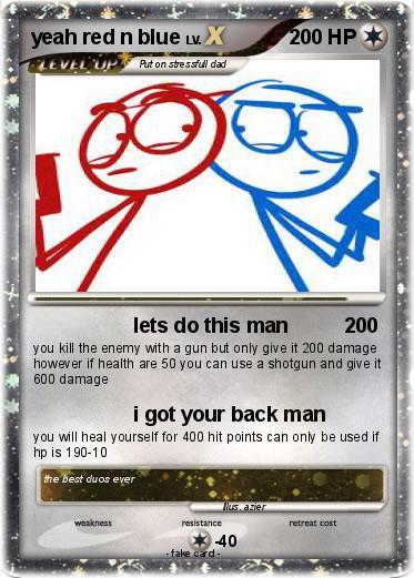 Pokemon yeah red n blue