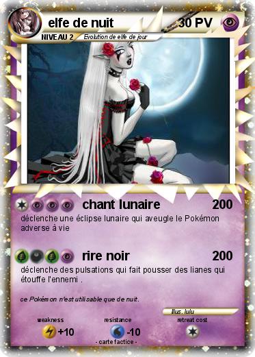 Pokemon elfe de nuit