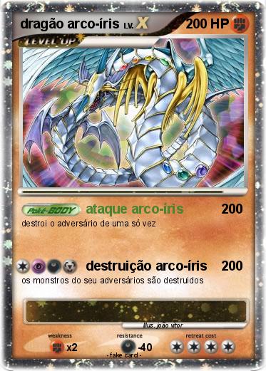 Pokemon dragão arco-íris