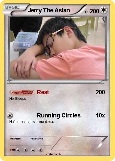 Pokemon Jerry The Asian