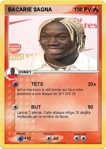 Pokemon BACARIE SAGNA