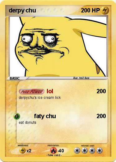 Pokemon derpy chu