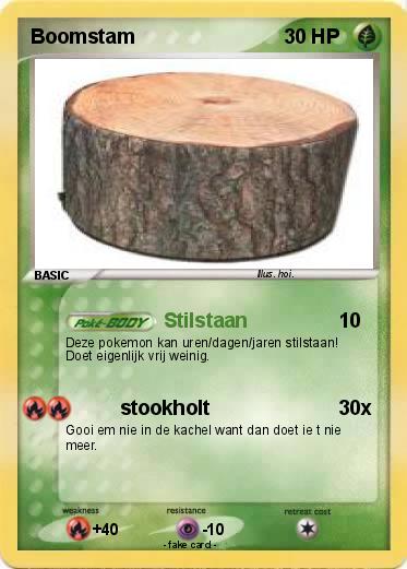 Pokemon Boomstam