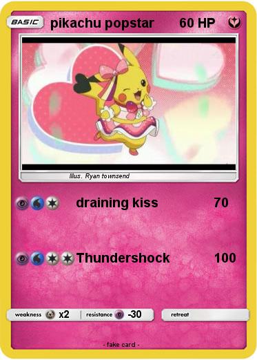 Pokemon pikachu popstar