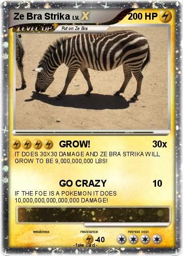 Pokemon Ze Bra Strika