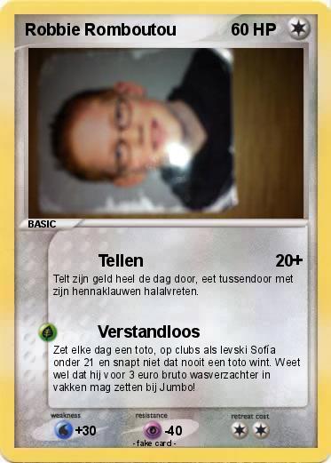 Pokemon Robbie Romboutou