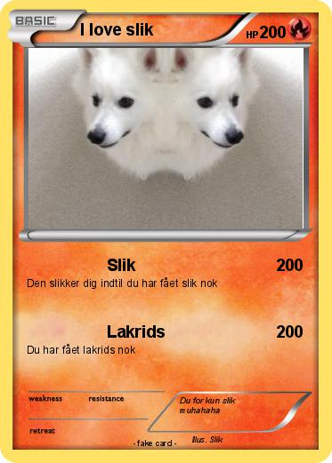 Pokemon I love slik