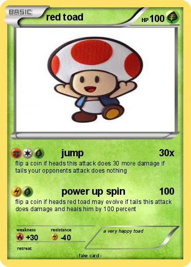 Pokemon red toad