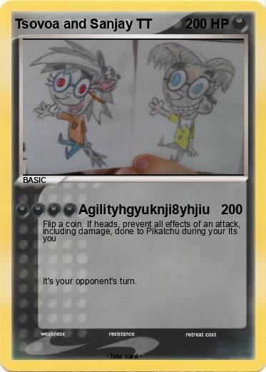 Pokemon Tsovoa and Sanjay TT