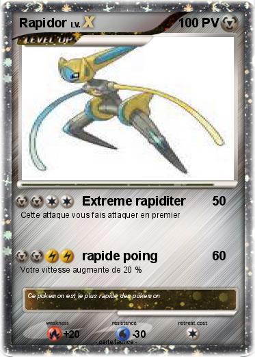 Pokemon Rapidor