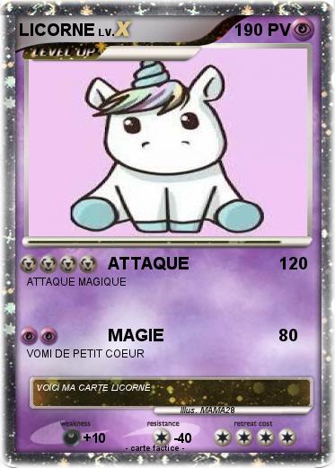 Pokemon LICORNE