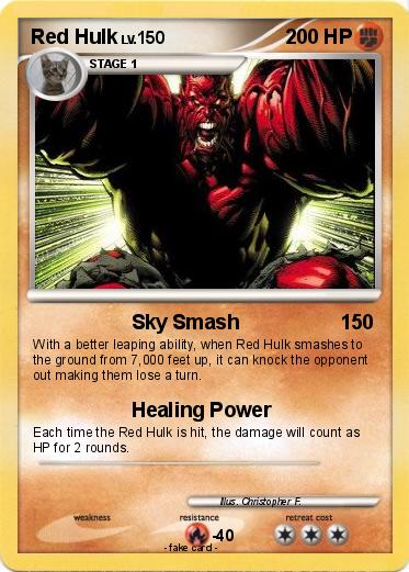 Pokemon Red Hulk