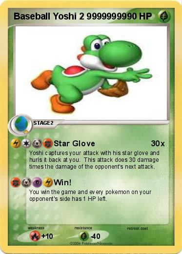 Pokemon Baseball Yoshi 2 99999999