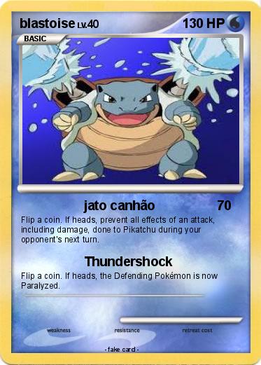 Pokemon blastoise