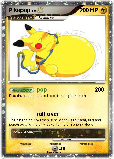 Pokemon Pikapop
