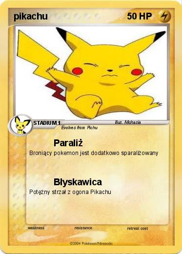 Pokemon pikachu