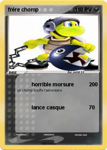 Pokemon frére chomp