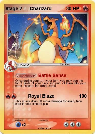Pokemon Stage 2      Charizard