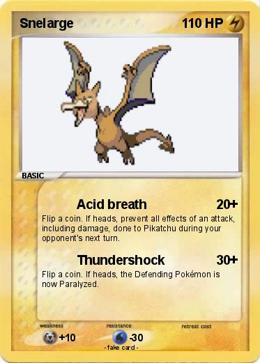 Pokemon Snelarge