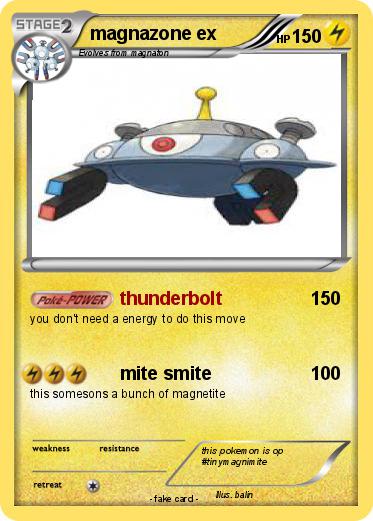 Pokemon magnazone ex
