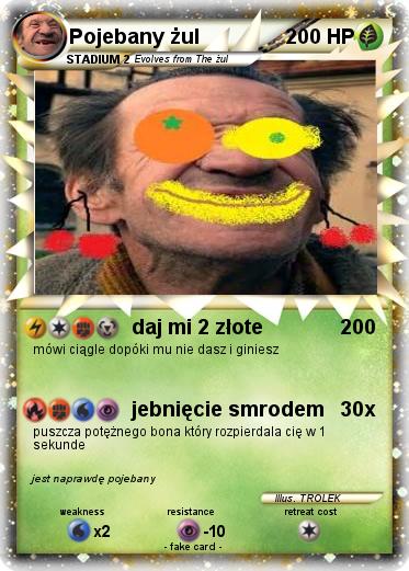 Pokemon Pojebany żul