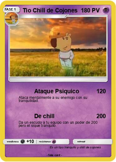 Pokemon Tio Chill de Cojones