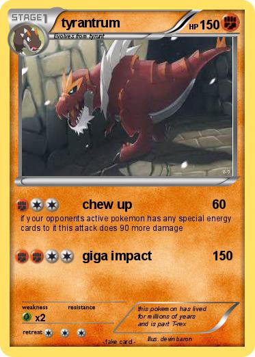 Pokemon tyrantrum