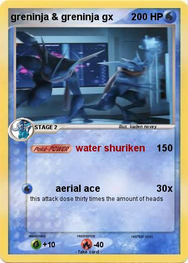 Pokemon greninja & greninja gx