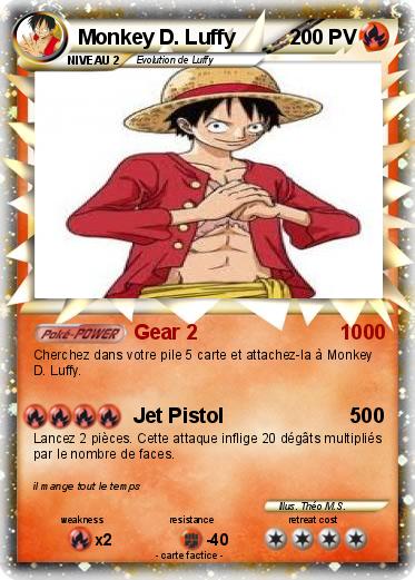 Pokemon Monkey D. Luffy