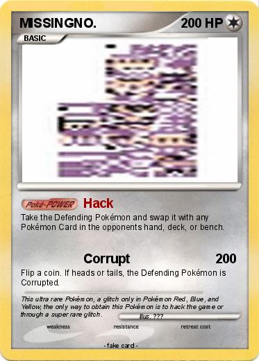 Pokemon MISSINGNO.