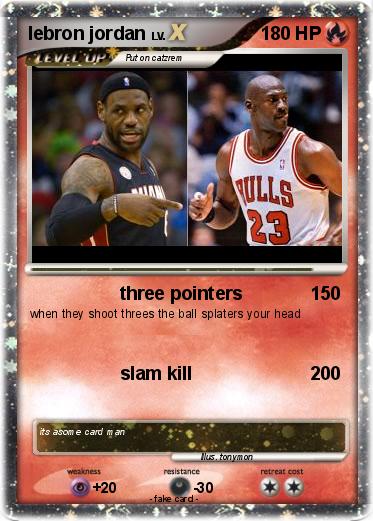 Pokemon lebron jordan