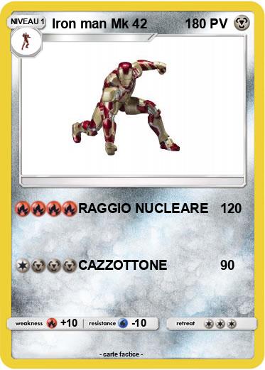 Pokemon Iron man Mk 42