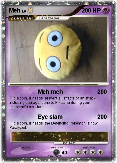 Pokemon Meh