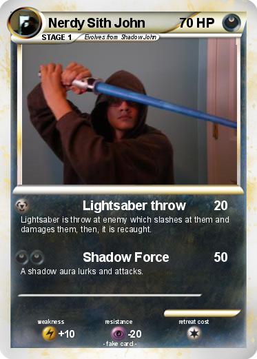 Pokemon Nerdy Sith John