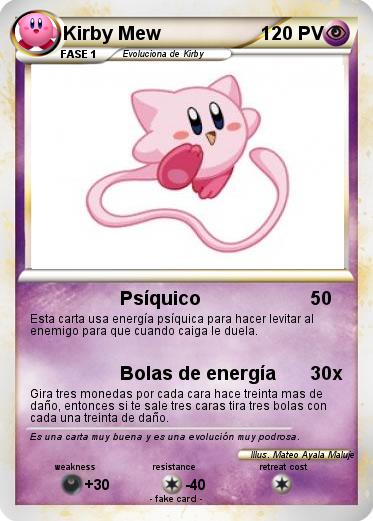 Pokemon Kirby Mew