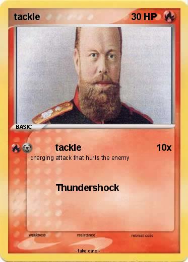 Pokemon tackle