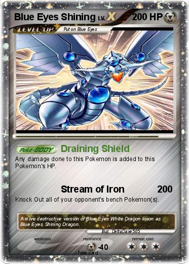 Pokemon Blue Eyes Shining