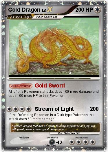 Pokemon Gold Dragon