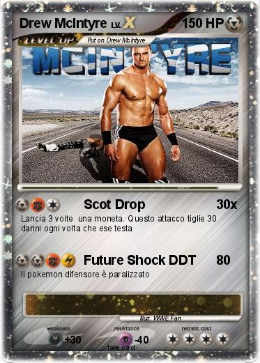 Pokemon Drew McIntyre