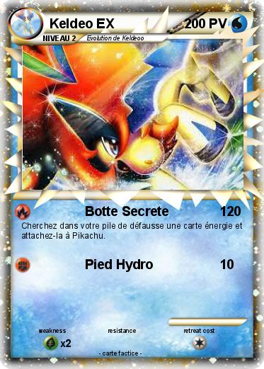 Pokemon Keldeo EX